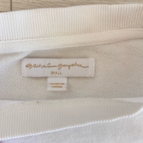 Spiritual Gangster White Crewneck Sweatshirt Women’s Size Small - Love More - Picture 3 of 7
